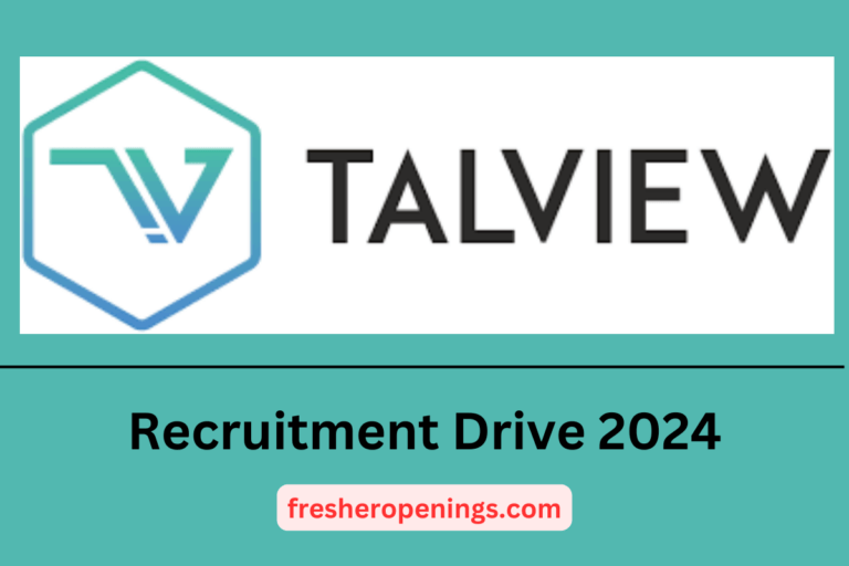Talview Internship Drive 2024