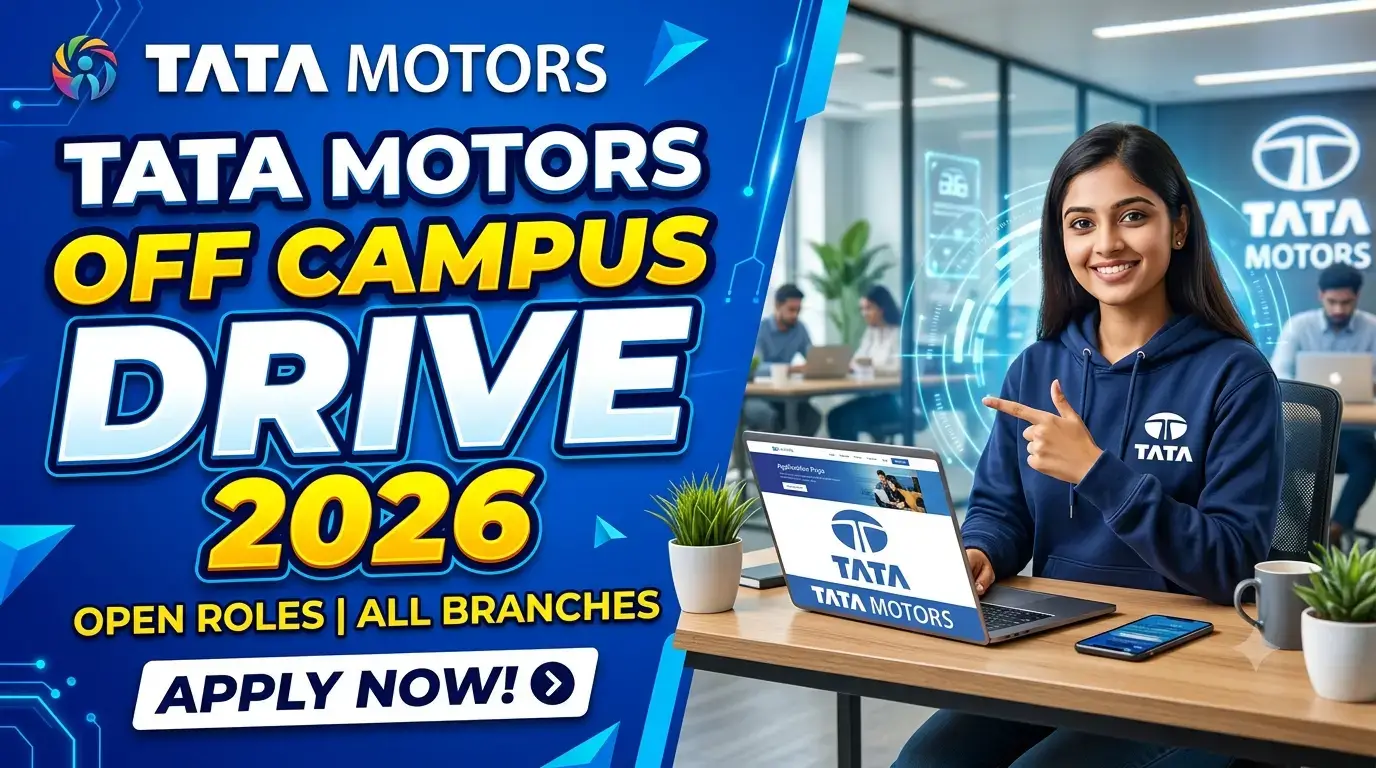 Tata Motors Off Campus Drive 2026