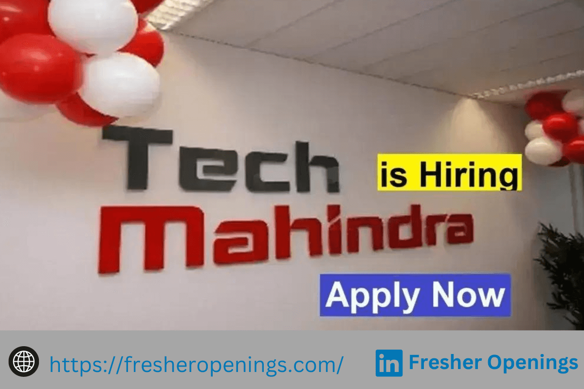 Tech Mahindra Hiring 2024