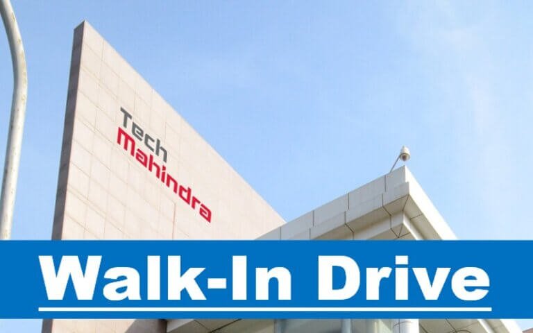 Tech Mahindra Walk-in Jobs 2026