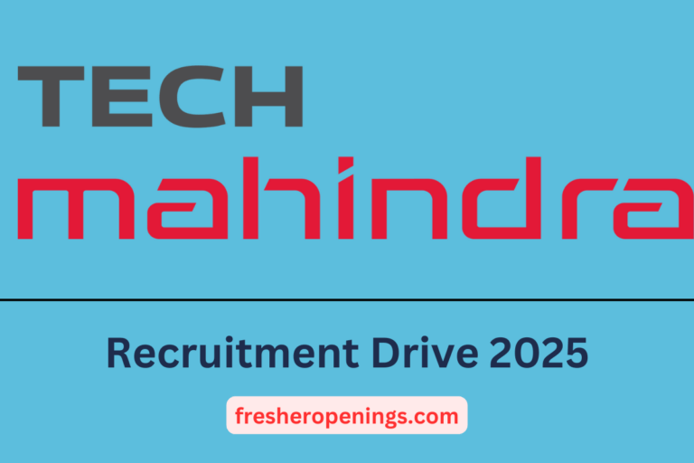 Tech Mahindra Recruitment 2025