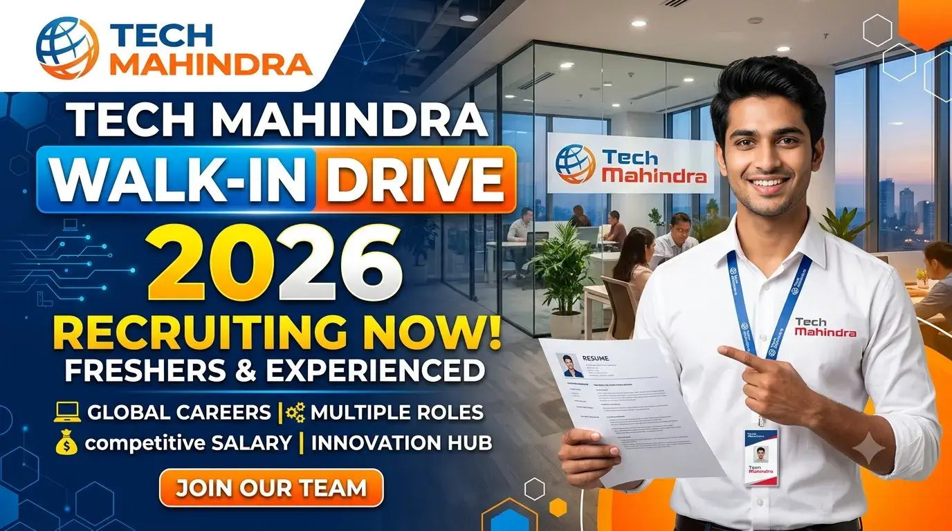 Tech Mahindra Walk-in 2026