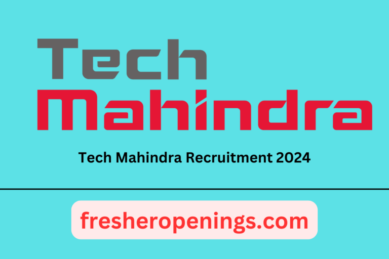 Tech Mahindra Walk-in Freshers