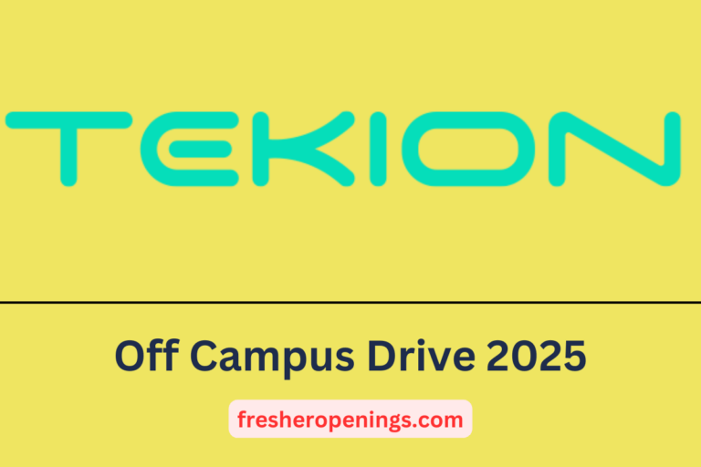 Tekion Careers Jobs for Freshers 2025