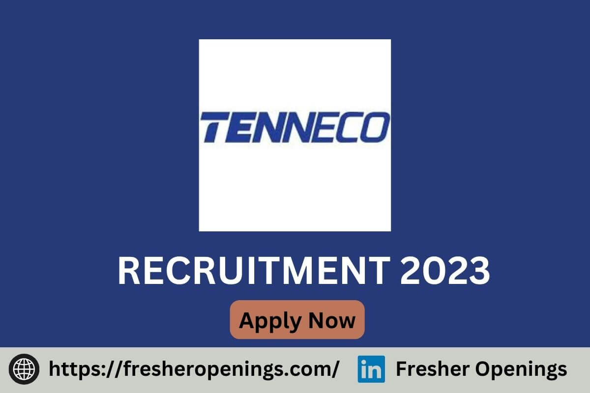 Tenneco India Jobs 2023-2024