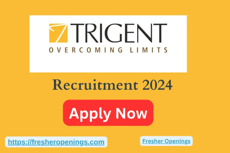 Trigent Software Recruitment 2024