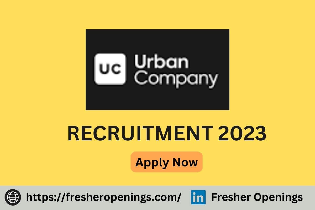 Urban Company Job Vacancies 2023-2024