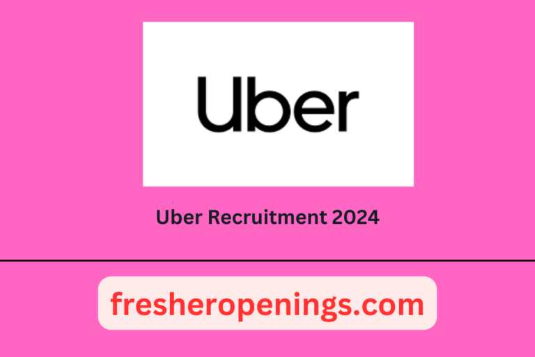 Uber Recruitment 2024