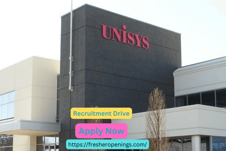 Unisys Recruitment Drive 2024