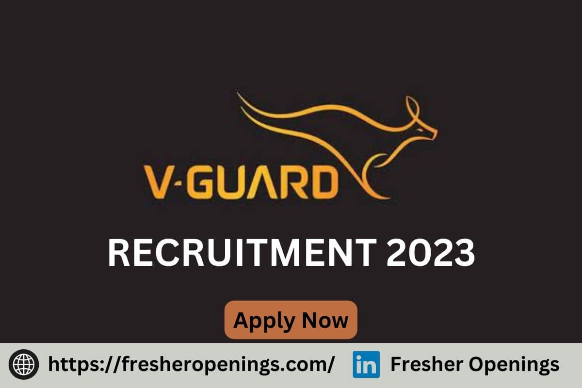 V-Guard Jobs for Freshers 2023-2024