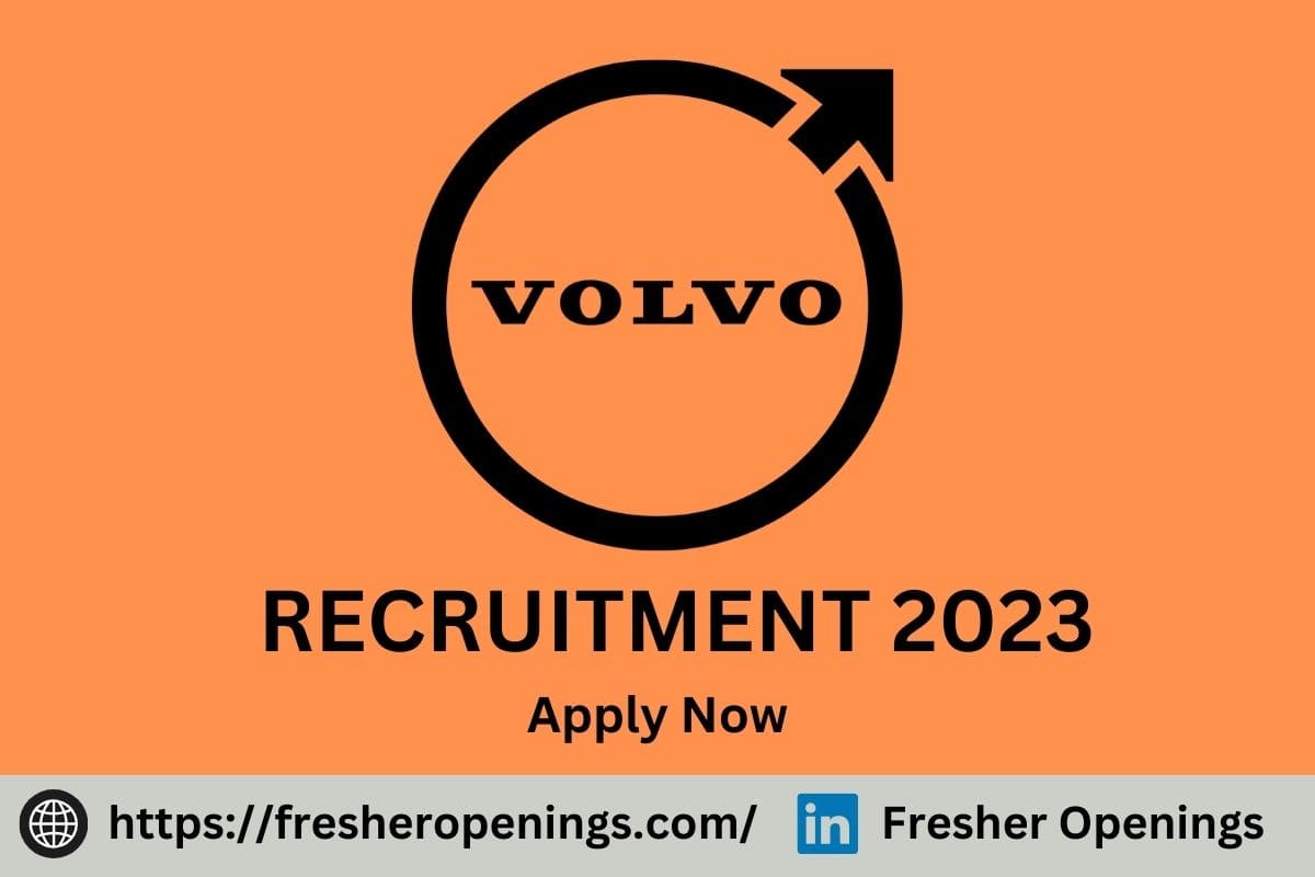Volvo Fresher Jobs 2023-2024