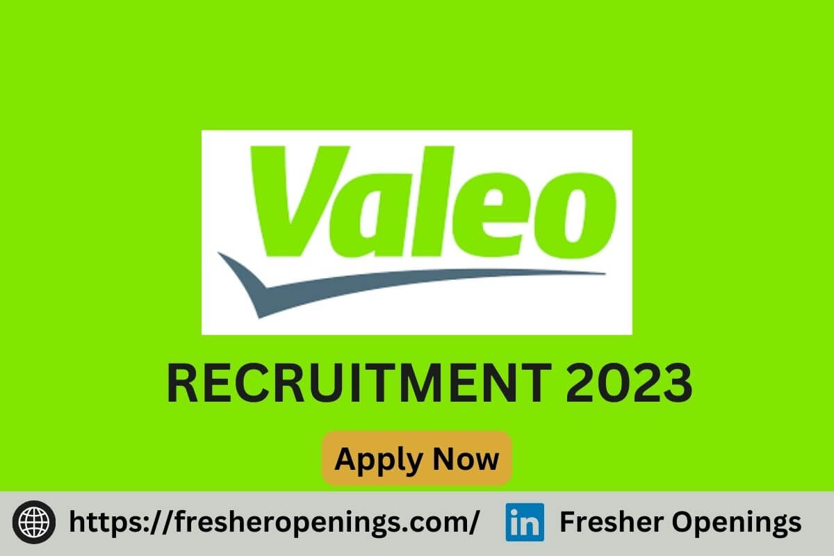 Valeo Job Alerts 2023-2024