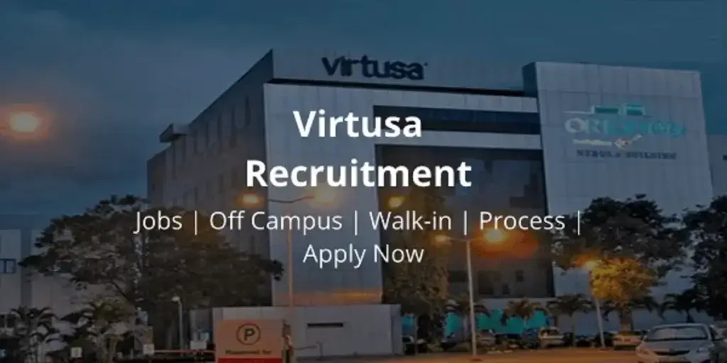 Virtusa Off Campus Drive 2023-2024