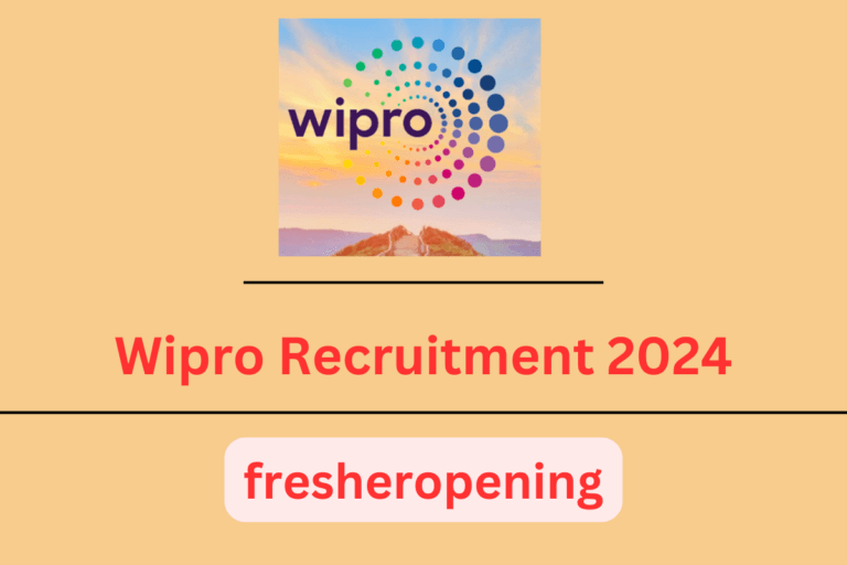 Wipro Off Campus Drive 2024