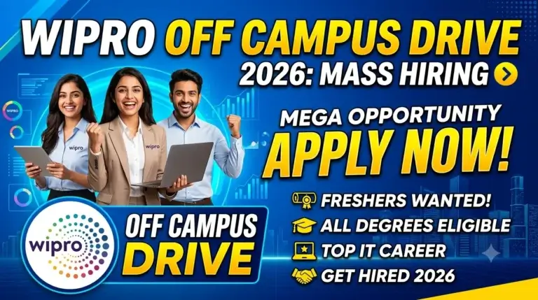 Wipro Off Campus Drive 2026