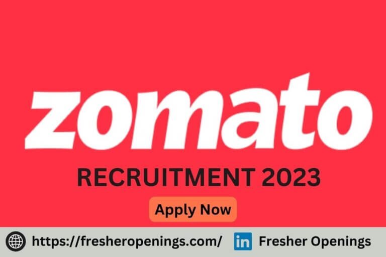 Zomato Job Alerts 2023-2024