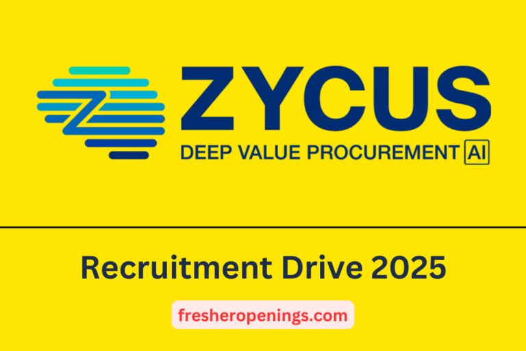 Zycus Virtual Interview Drive 2025