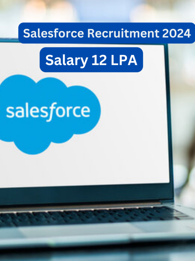Salesforce Off Campus Drive2024 : Salary 14 LPA