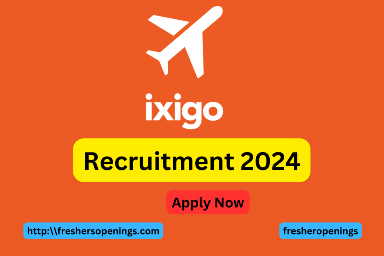 ixigo Off Campus Drive 2024