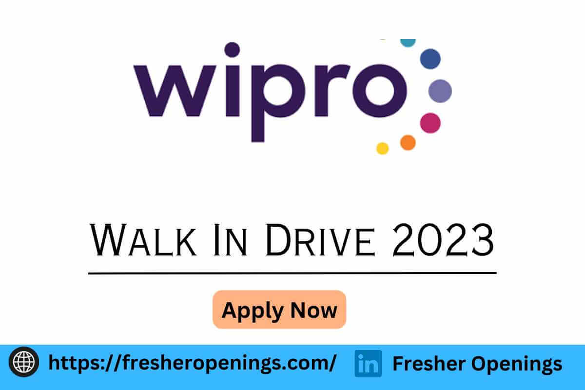 Wipro Walk In Drive 2023