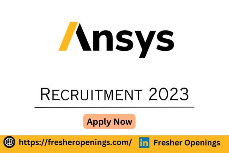 Ansys Off Campus Recruitment 2023