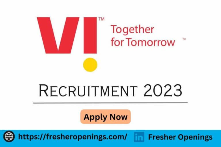 Vodafone Idea Limited Recruitment 2023