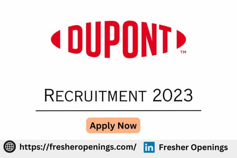 DuPont Off Campus Hiring 2023