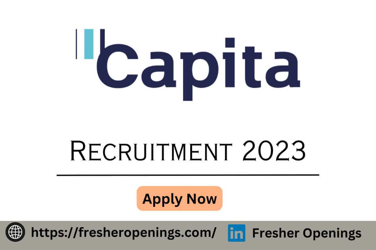 Capita Careers Recruitment 2023
