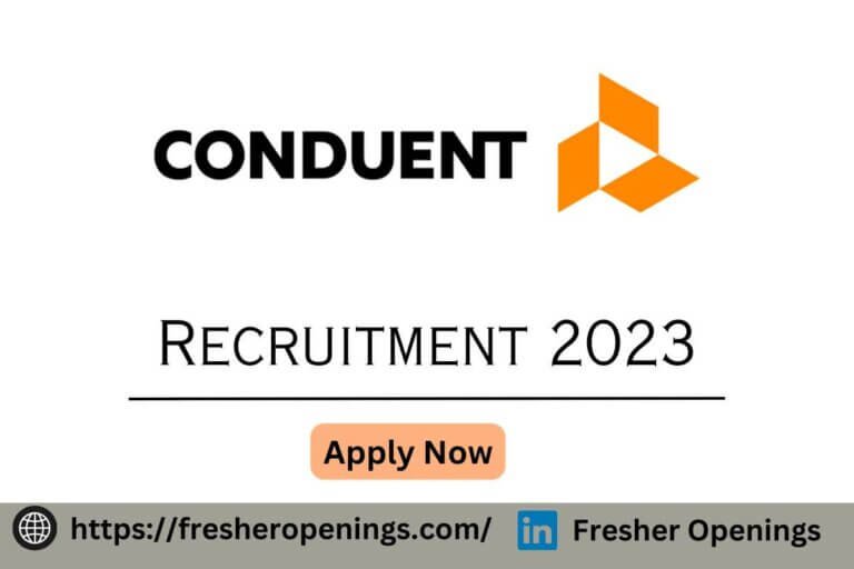 Conduent Careers Recruitment 2023