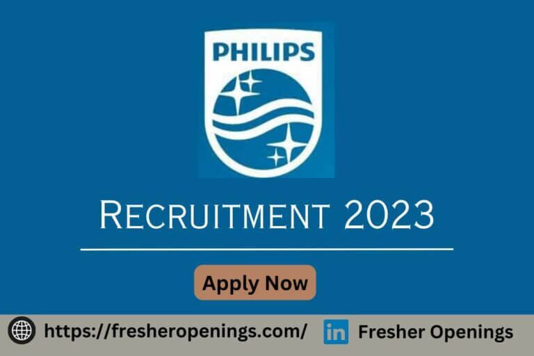 Philips Off Campus Hiring 2023