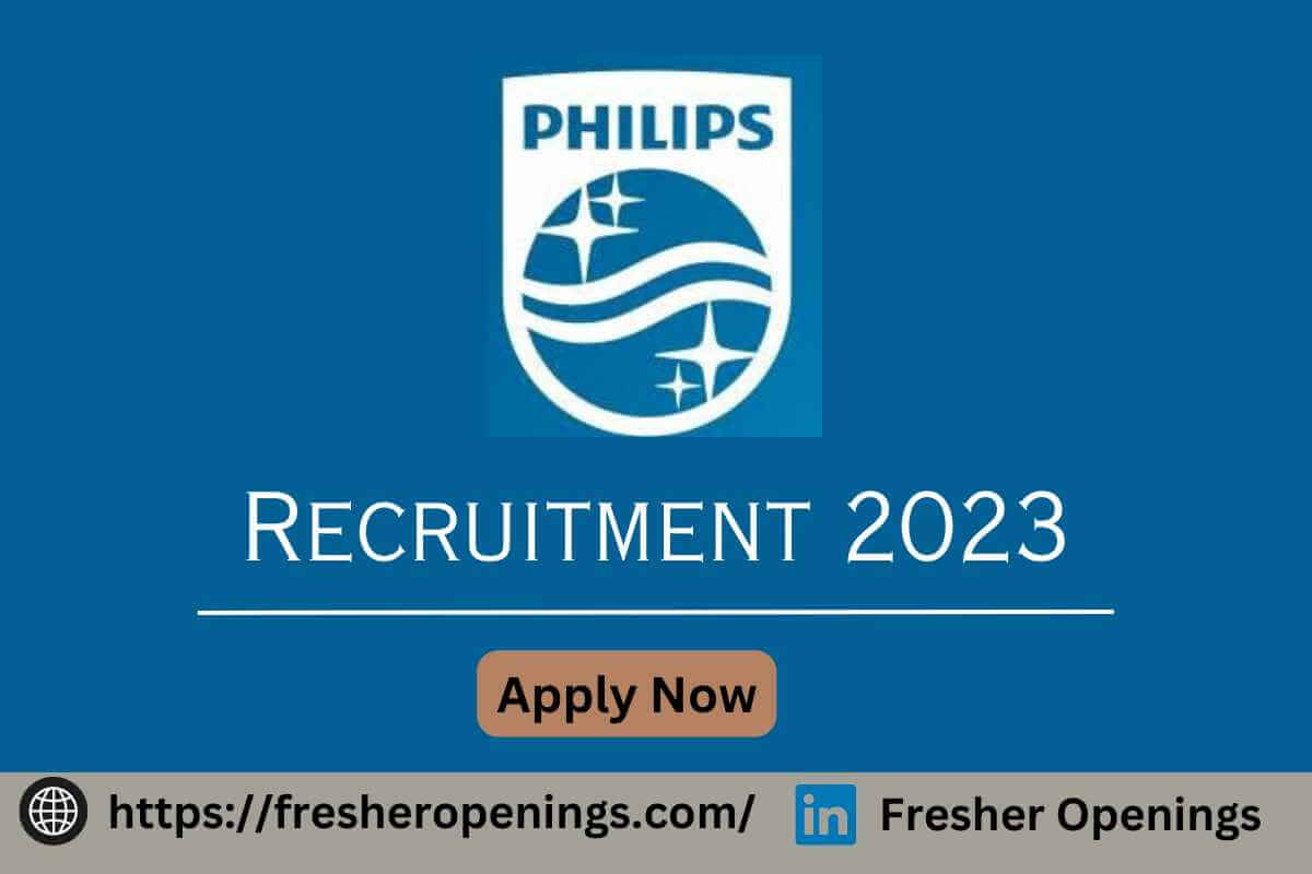 Philips Off Campus Hiring 2023