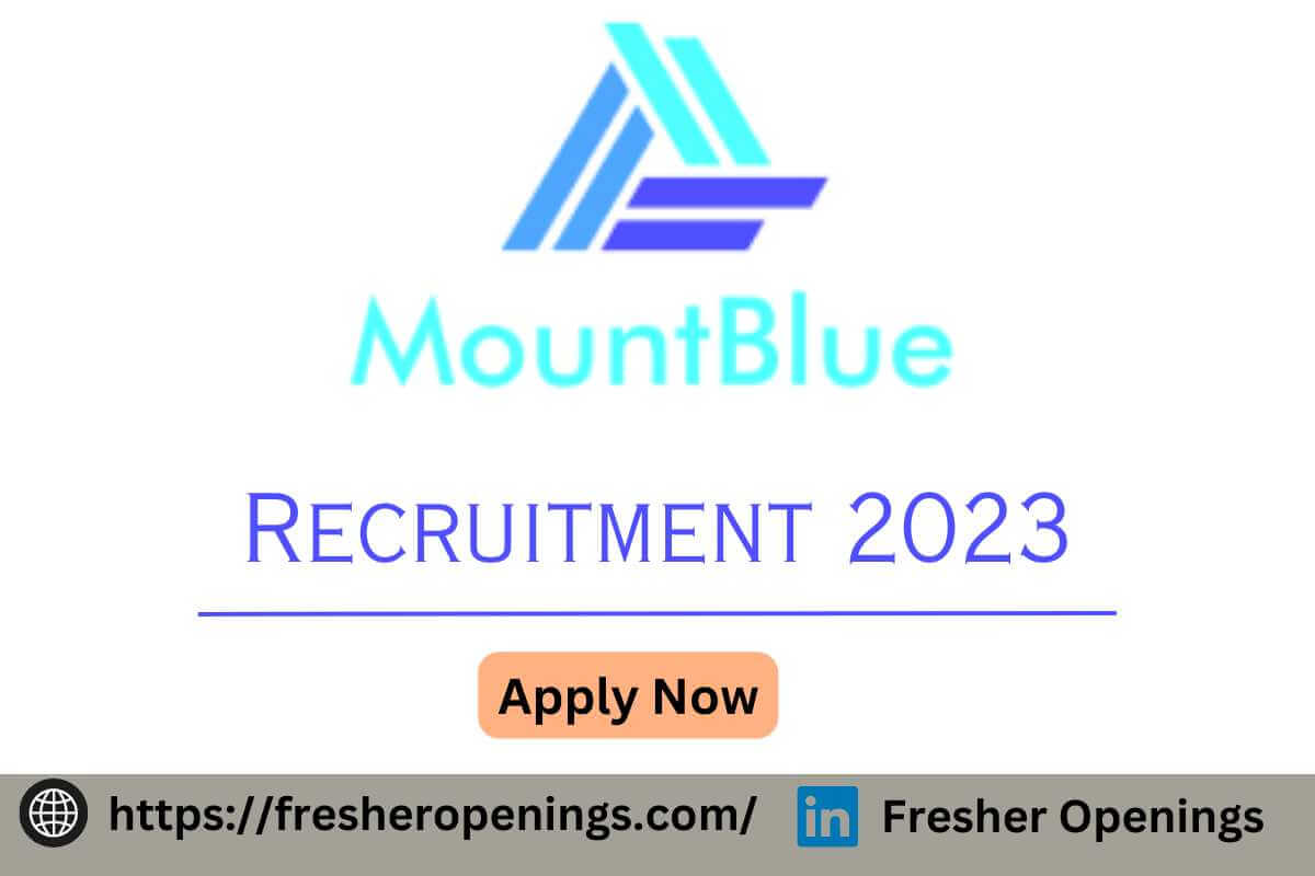 MountBlue Off Campus Hiring 2023