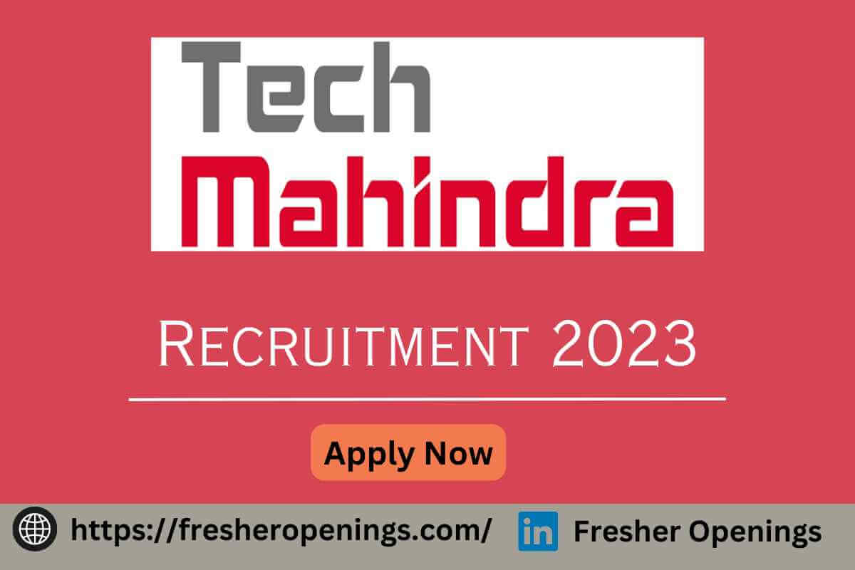 Tech Mahindra Careers 2023