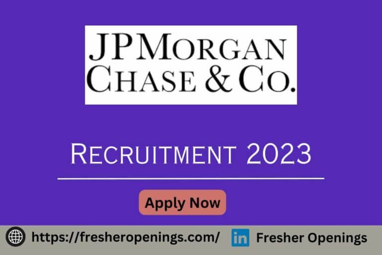 JPMorgan Internship 2023