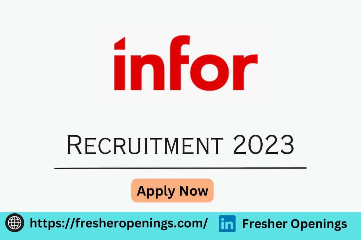 Infor Careers Recruitment 2023