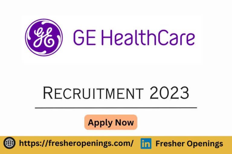 GE Healthcare Careers Recruitment 2023