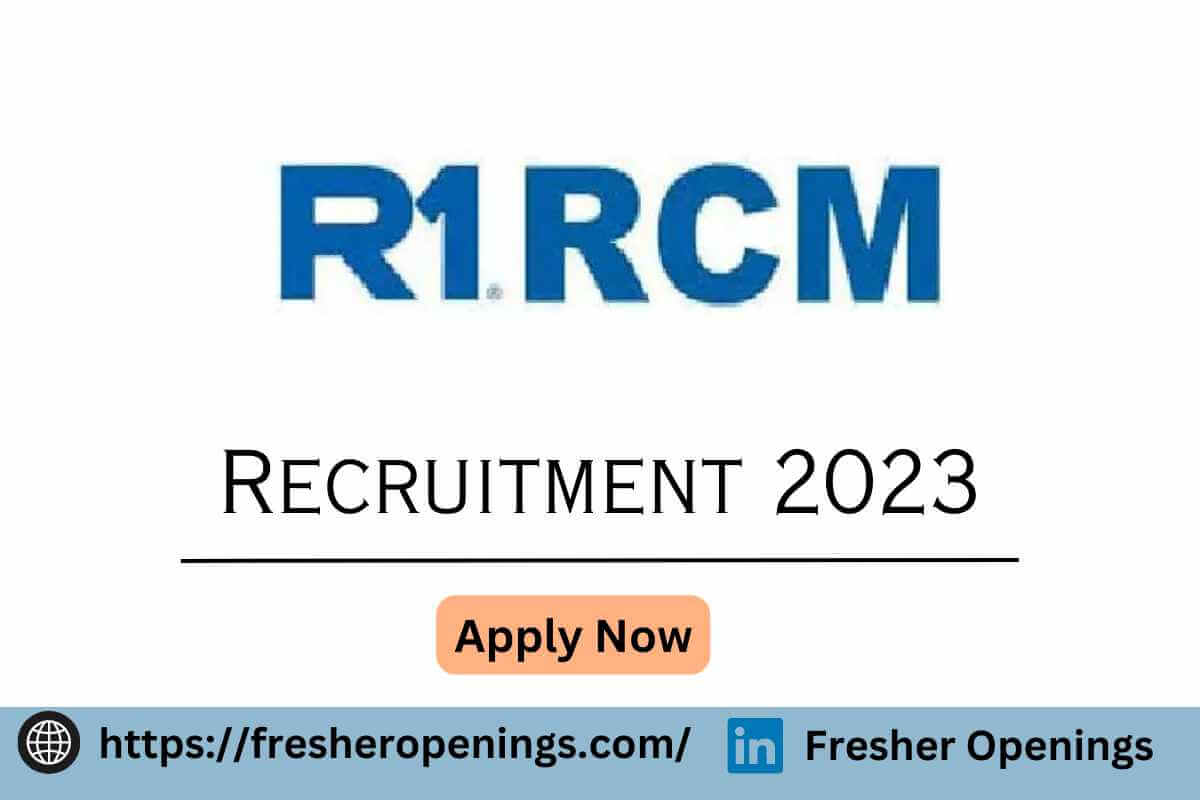 R1 RCM Off Campus Hiring 2023