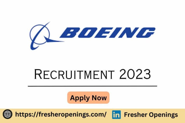 Boeing Careers Recruitment 2023