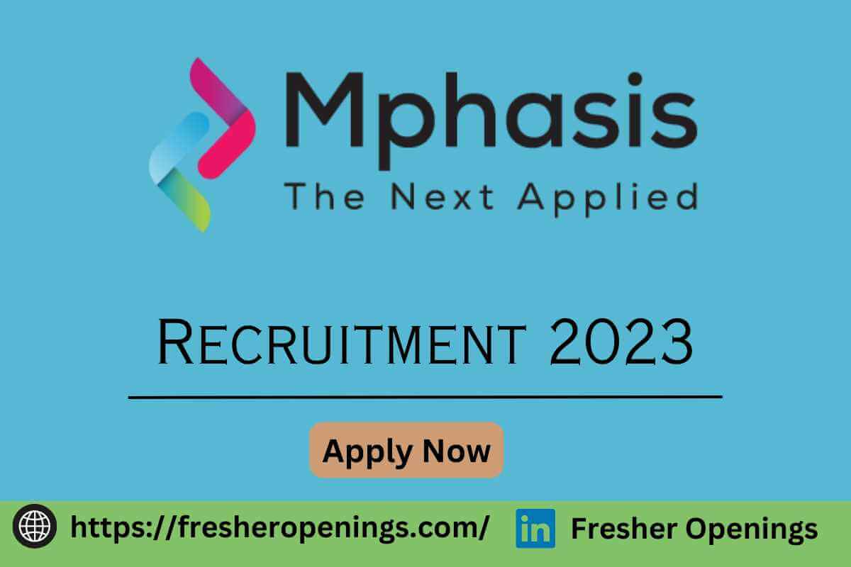 Mphasis Careers Recruitment 2023
