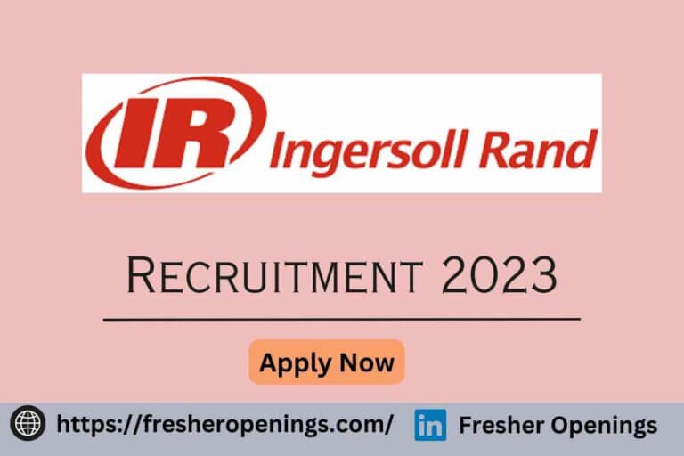 Ingersoll Rand Careers 2023