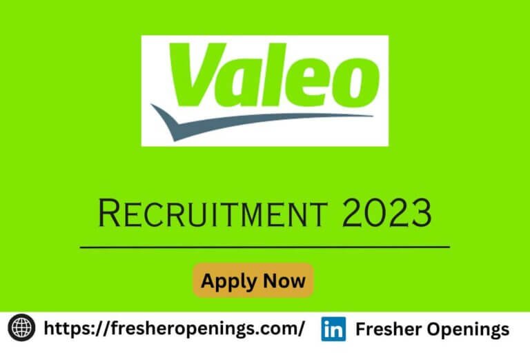 Valeo Off Campus Recruitment 2023