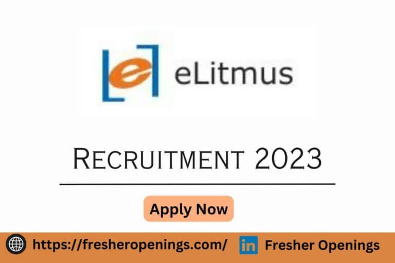 eLitmus Off Campus Hiring 2023