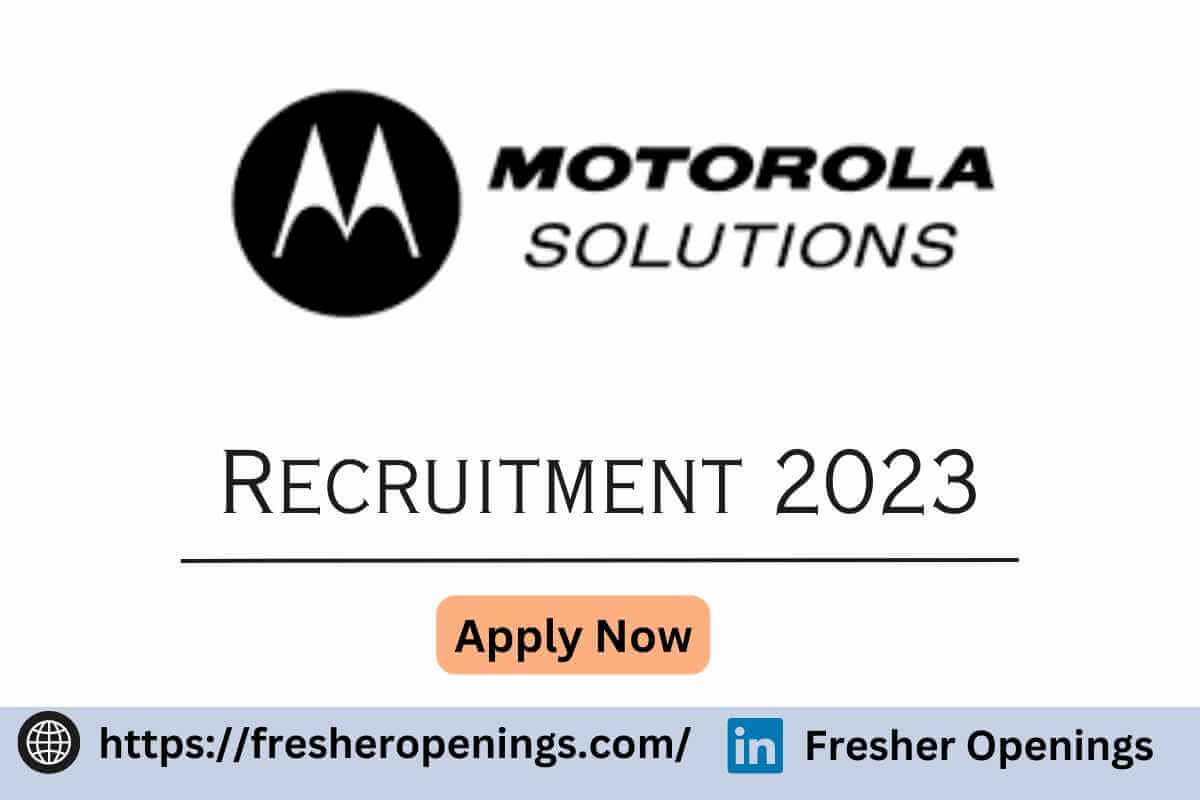 Motorola Solutions Careers 2023