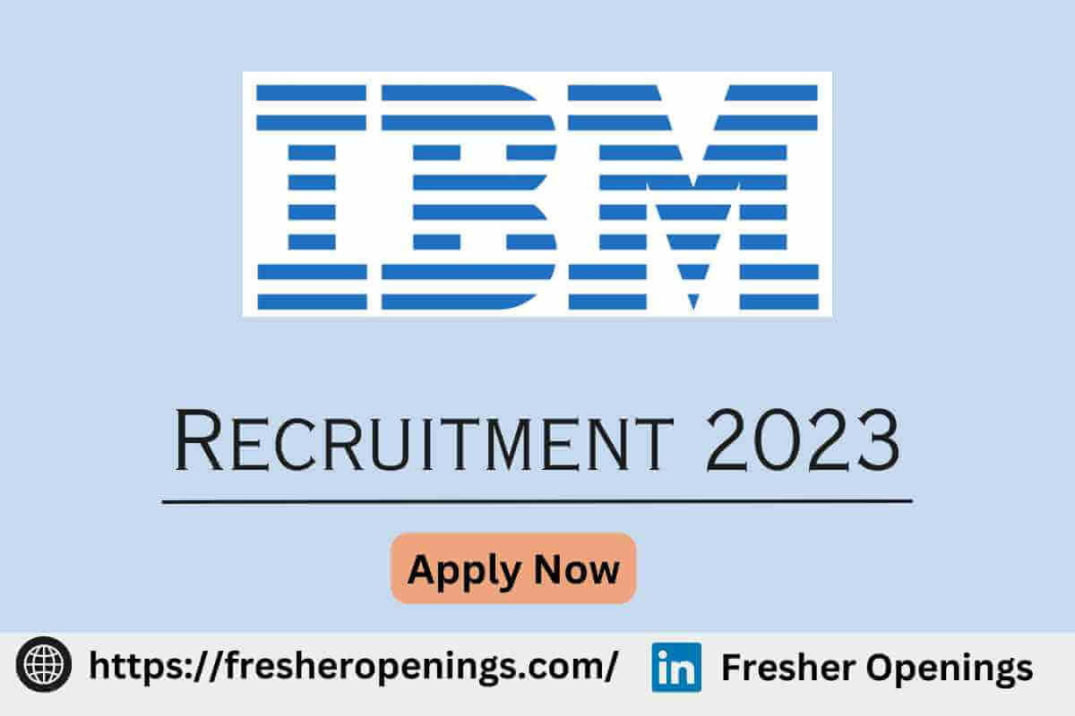 IBM India Careers 2023