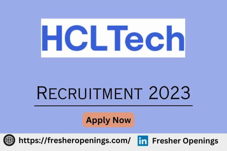 HCLTech Walk In Drive 2023